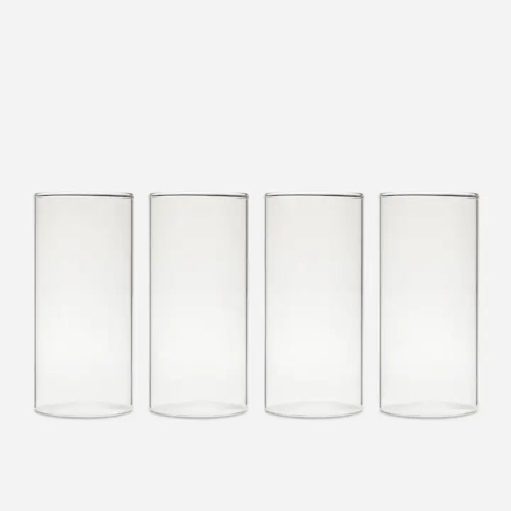 Sora Hand-Blown Glasses - Set of 4 | Tall