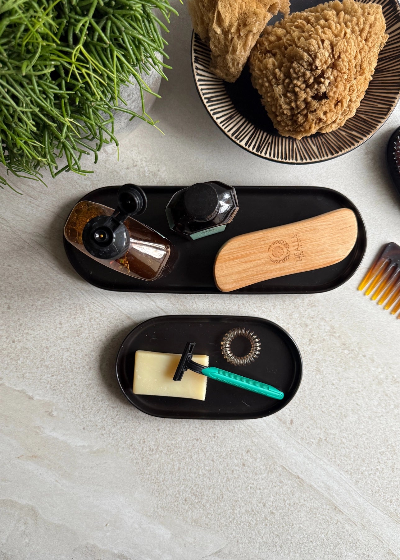 Deco Oval Catchall Tray