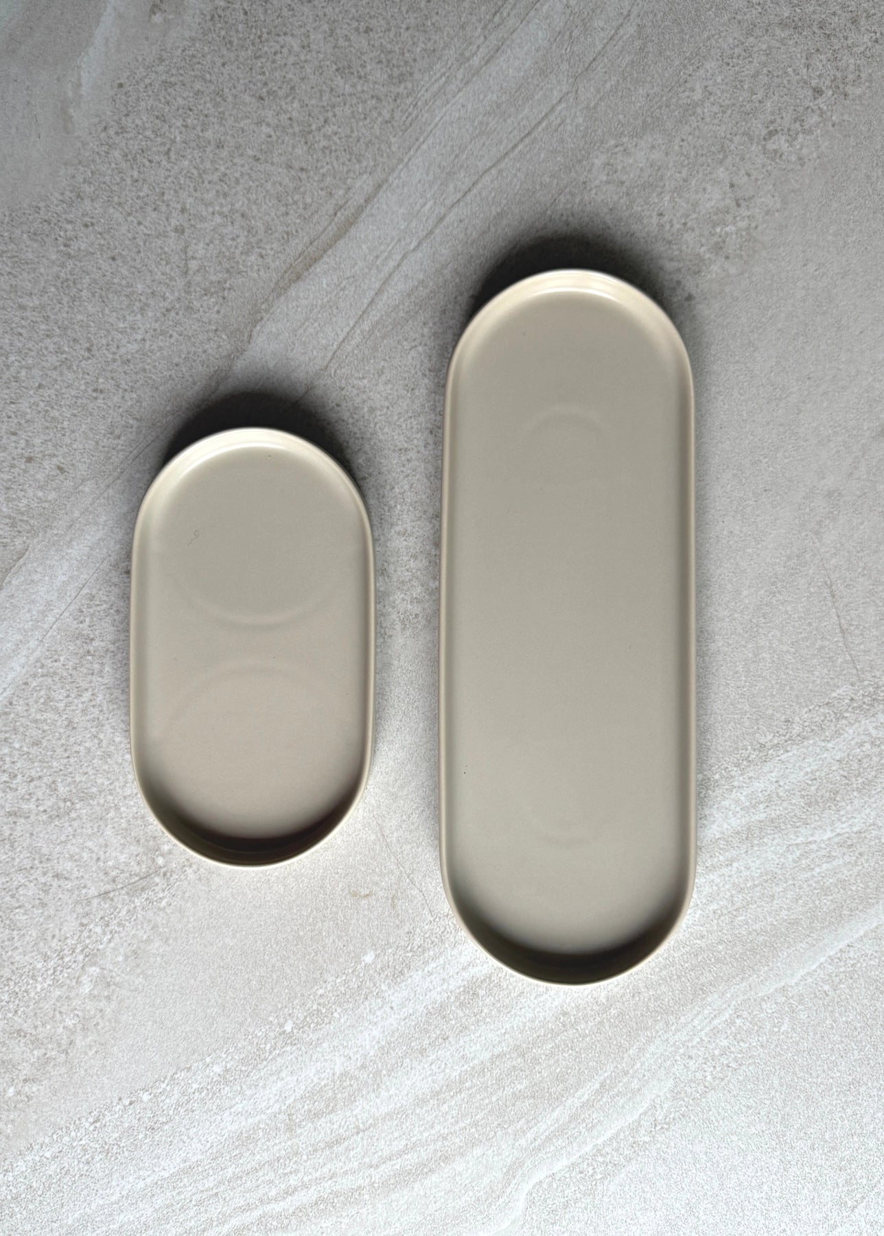 Deco Oval Catchall Tray