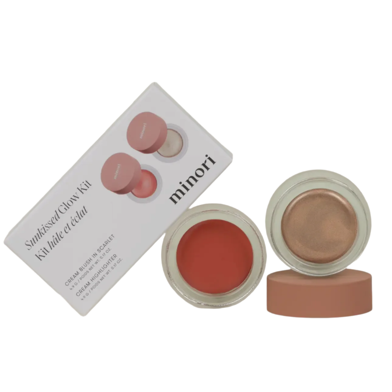 Sunkissed Glow Kit - Cream Blush & Highlighter Gift Set