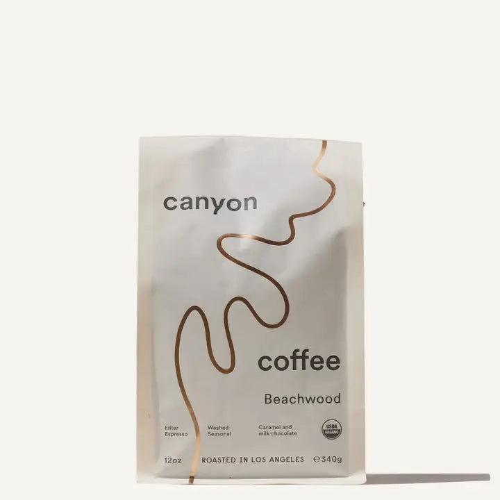 Canyon Coffee Beachwood – Organic Smooth Roast with Caramel & Chocolate Notes