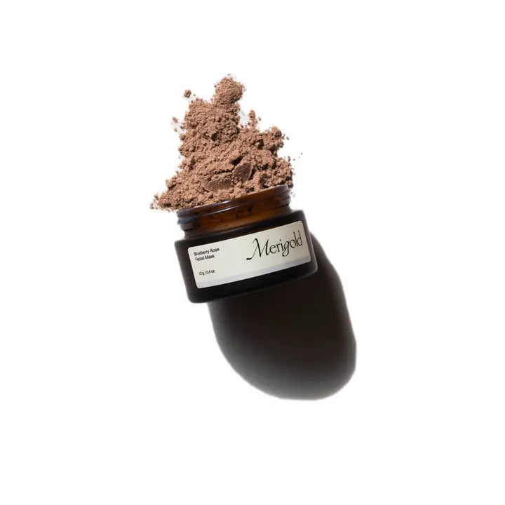 Merigold Blueberry Rose Face Mask